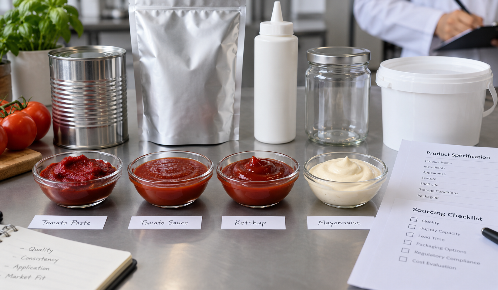 Hoe importeurs tomatenpuree, tomatensaus, ketchup en mayonaise classificeren op basis van inkoopgebruik