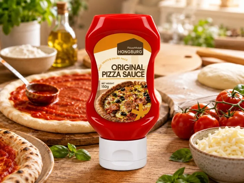 Klassieke Originele Pizzasaus voor Pizzabodem