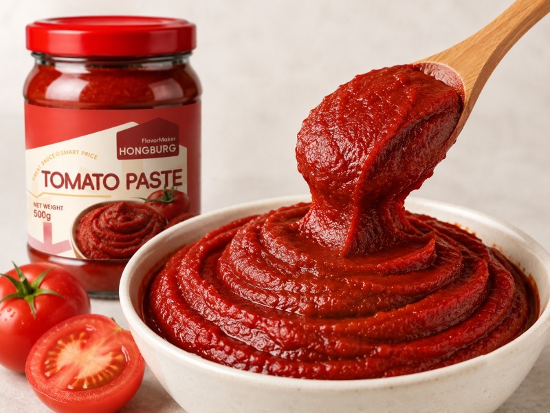 Hoge viscositeit Hot Break-tomatenpuree