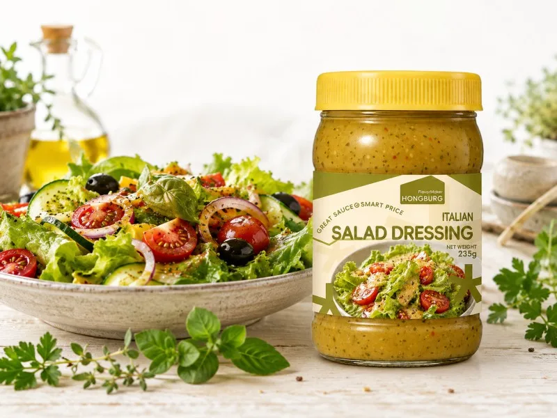 Rijke smaak Italiaanse kruidensaladedressing