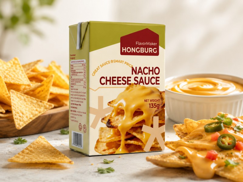 Rijke, gladde nacho-kaassaus