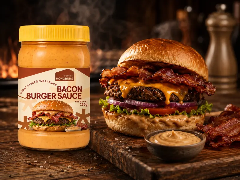 Rokerige Rijke Bacon Burgersaus