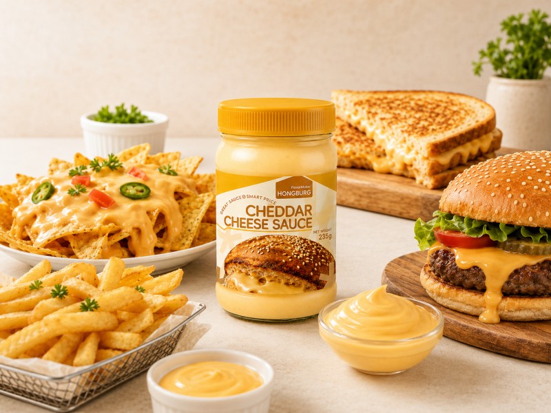 Zachte Cheddar Kaassaus