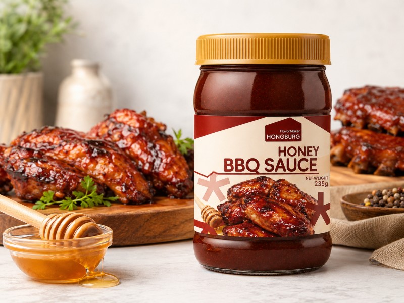 Zoete Rijke Honing BBQ-saus