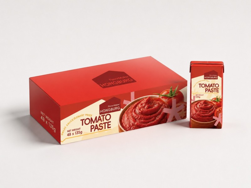 Tomatenpuree in Tetrapak